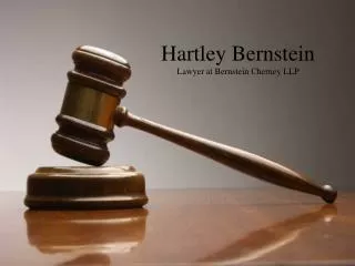 Hartley Bernstein And Real Estate Matters