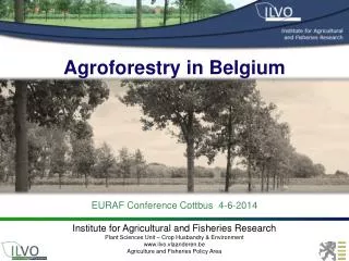 Agroforestry in Belgium