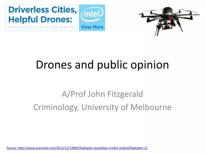 drones and public opinion