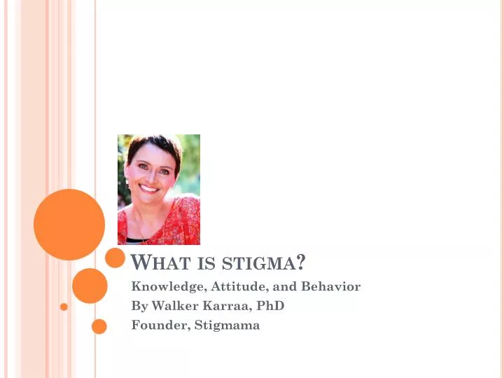what is stigma
