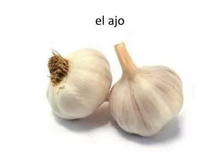 el ajo