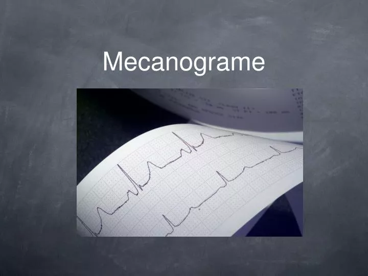 mecanograme