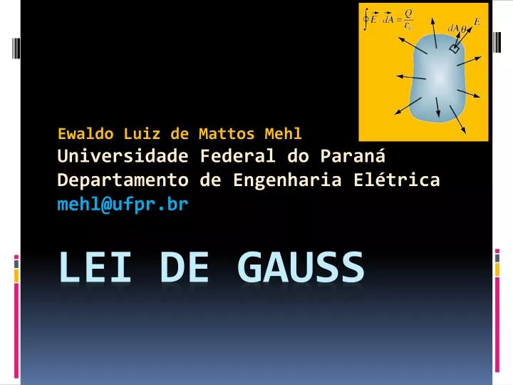 lei de gauss