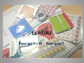 la pilule