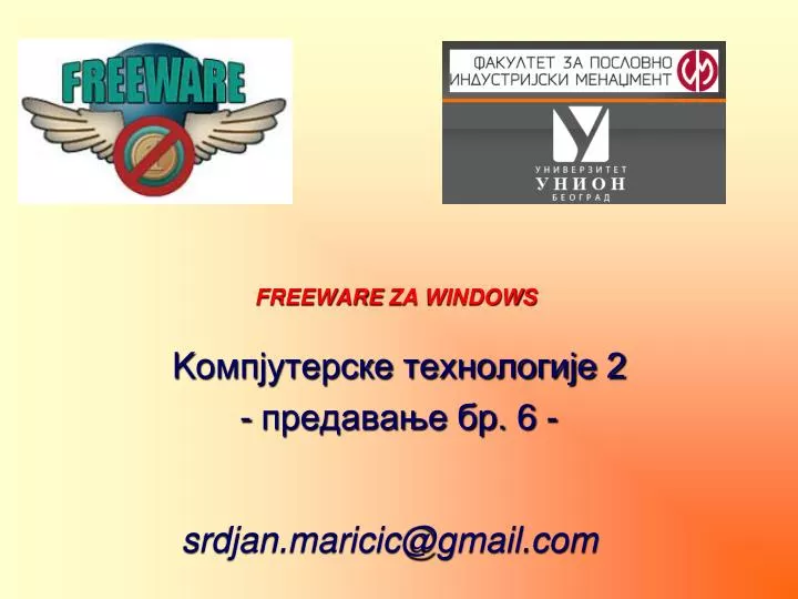 freeware za windows