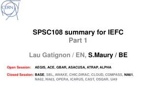 SPSC108 summary for IEFC Part 1
