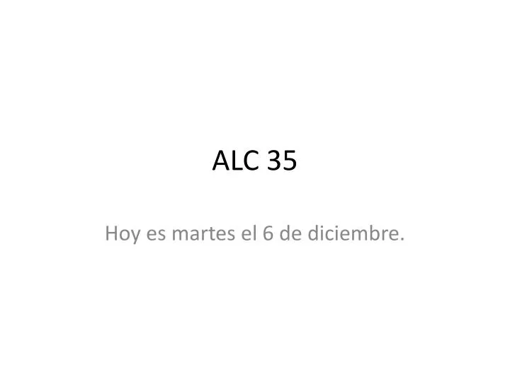 alc 35