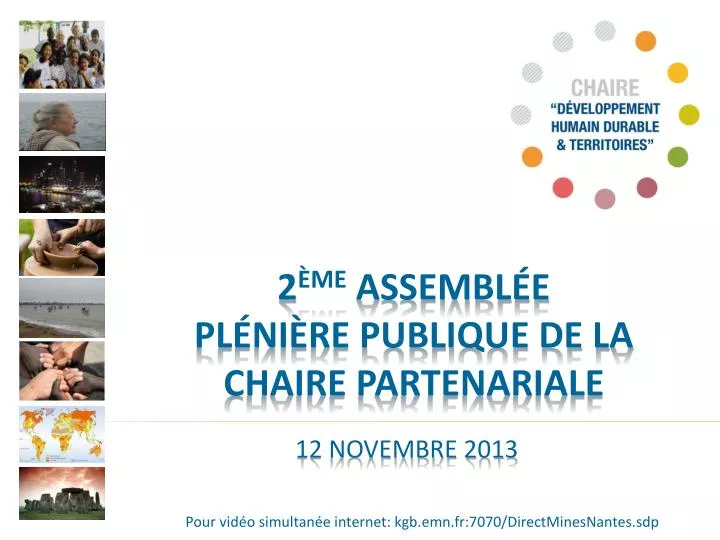 2 me assembl e pl ni re publique de la chaire partenariale