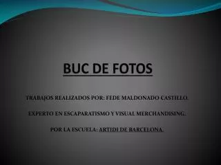 buc de fotos