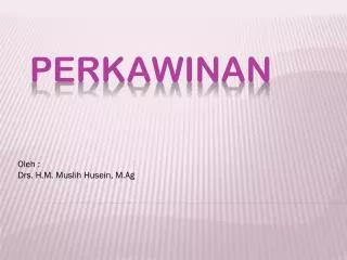 PERKAWINAN