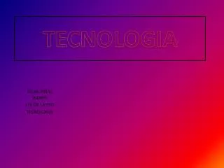 tecnologia