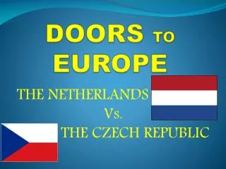 DOORS TO EUROPE