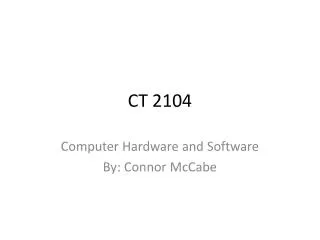 CT 2104