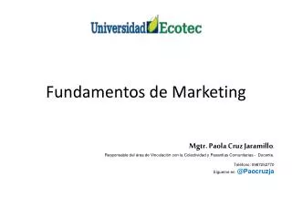 fundamentos de marketing