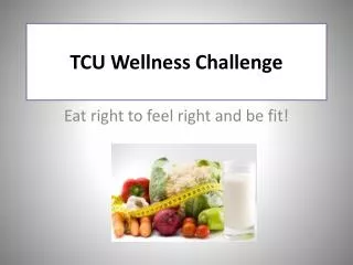 TCU Wellness Challenge