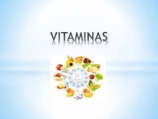 vitaminas