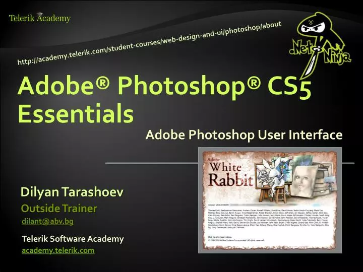 adobe photoshop cs5 essentials