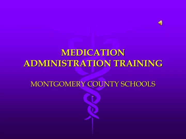 medication administration training