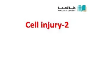 Cell injury-2