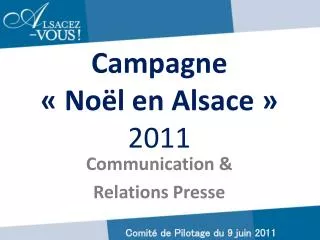 campagne no l en alsace 2011