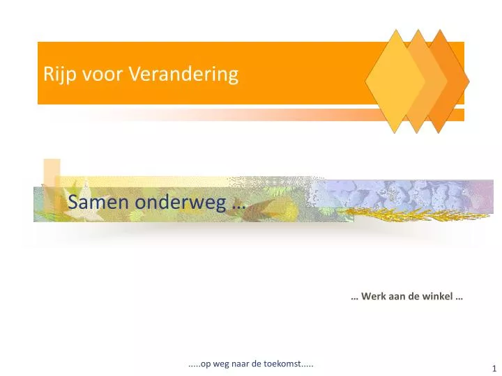 samen onderweg