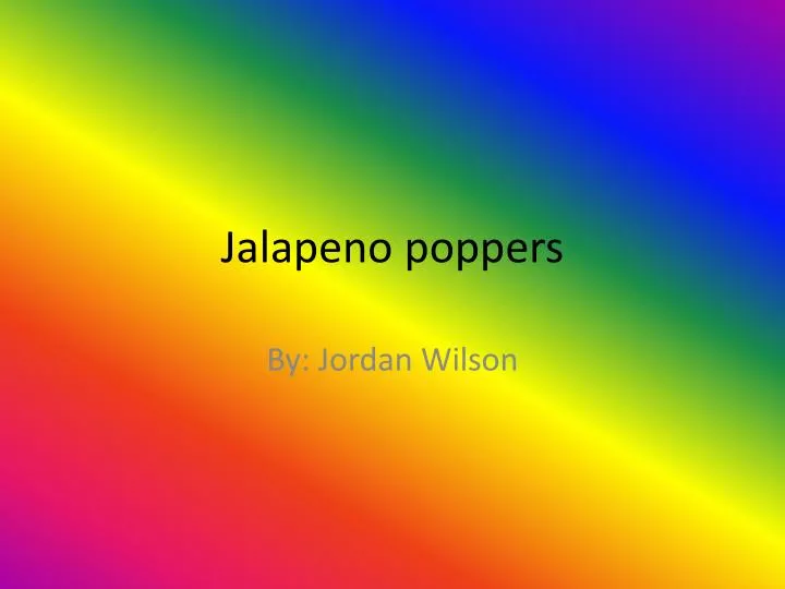 jalapeno poppers