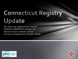 Connecticut Registry Update