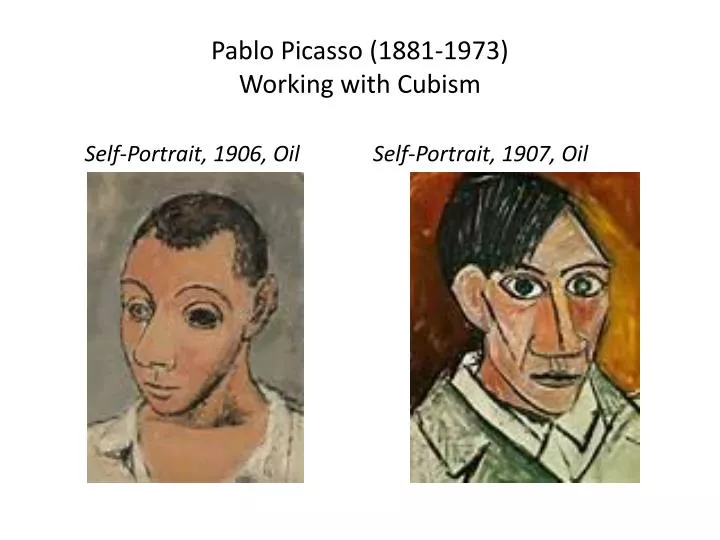 pablo picasso 1881 1973 working with cubism