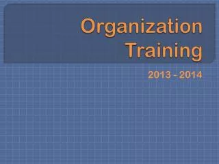 Organization Training