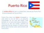 Puerto Rico - slide 1