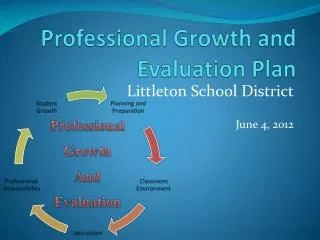 Professional Growth and Evaluation Plan