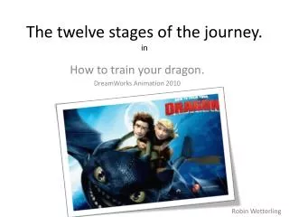 The twelve stages of the journey. in