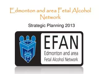 Edmonton and area Fetal Alcohol Network