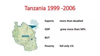 Tanzania 1999 -2006