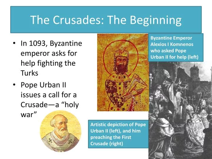 the crusades the beginning