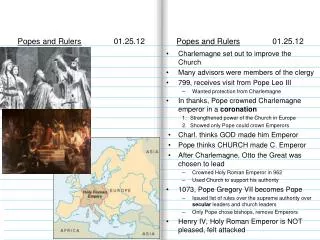 Popes and Rulers	 	01.25.12