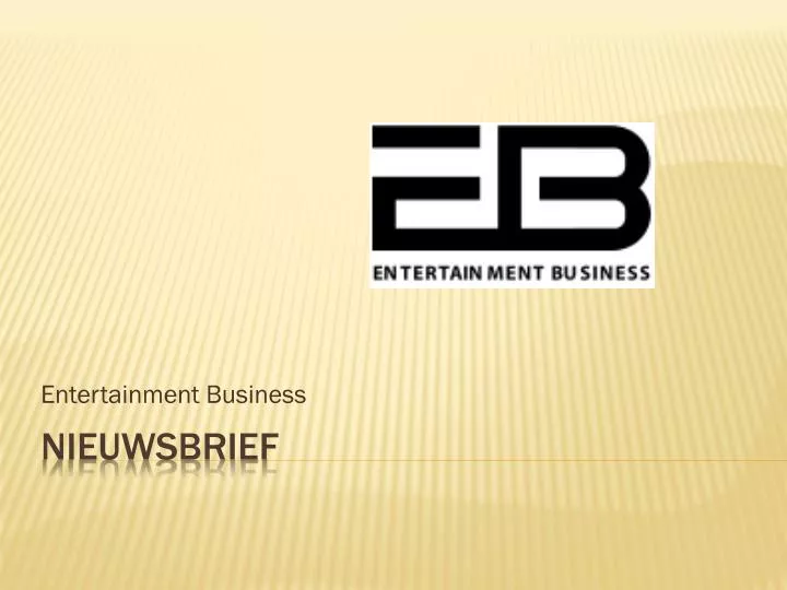 entertainment business