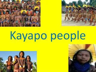 Kayapo people