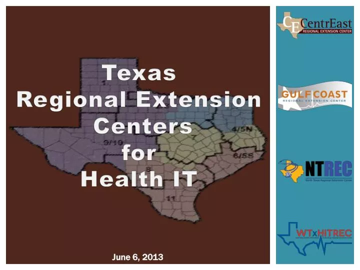 texas regional extension centers for health it