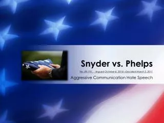 Snyder vs. Phelps
