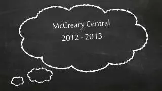 McCreary Central 2012 - 2013