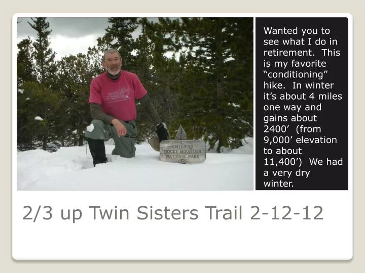 2 3 up twin sisters trail 2 12 12
