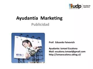 ayudant a marketing