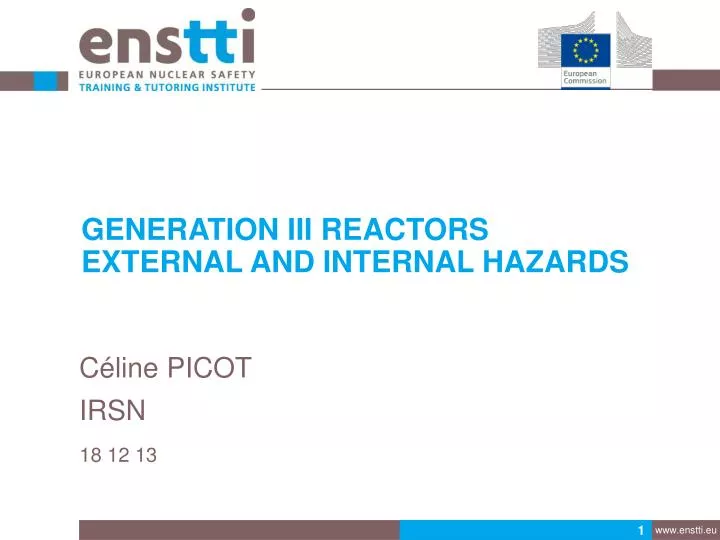 generation iii reactors external and internal hazards