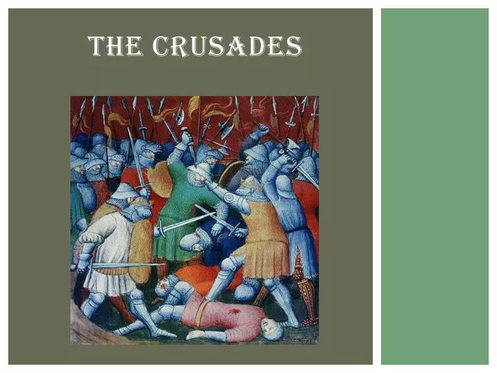 the crusades