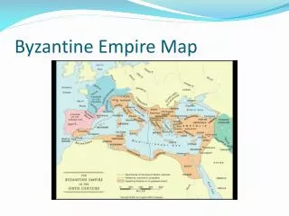 Byzantine Empire Map