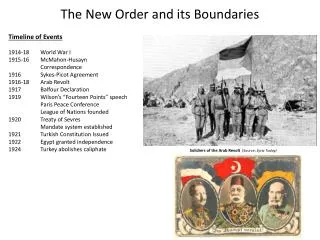 The New Order and its Boundaries