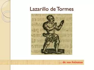 lazarillo de tormes