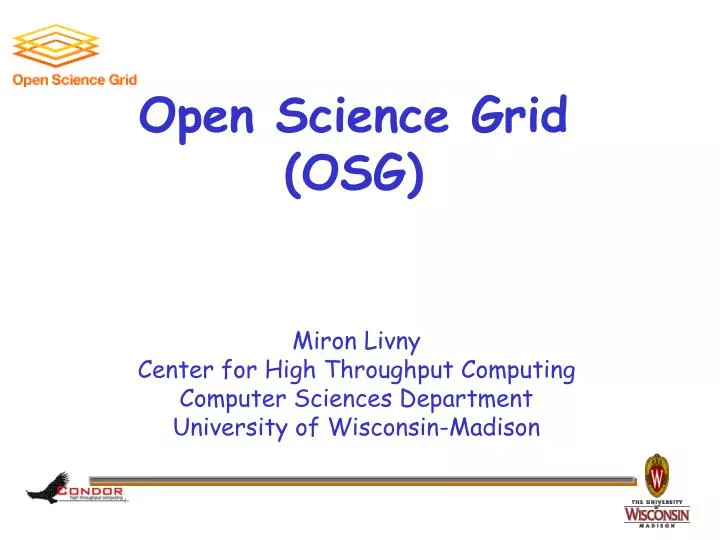 open science grid osg