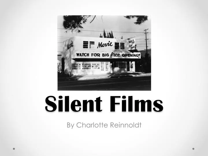 silent films